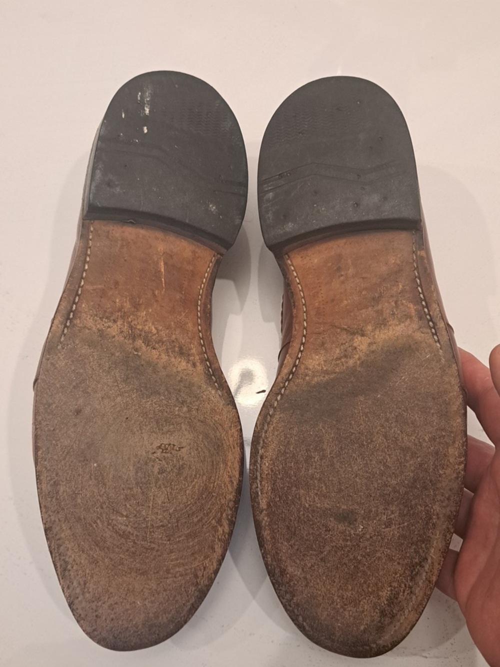 Allen Edmonds Brown “Cody” Leather Tassel Loafers - Picture 10 of 11